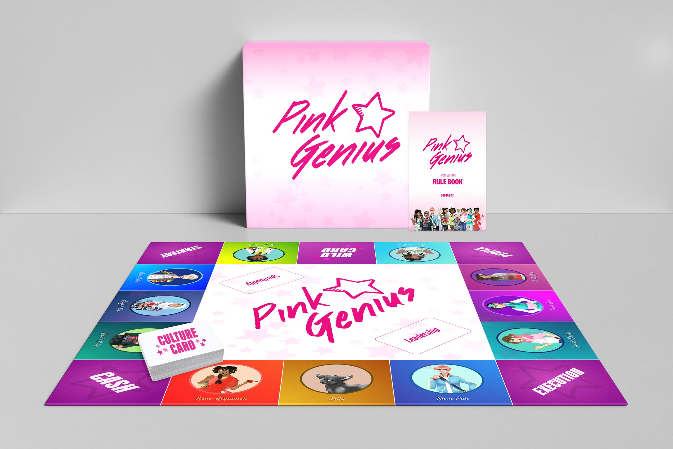 PinkGenius Board Game